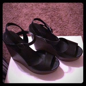 Size 8 Aldo Platform Wedges